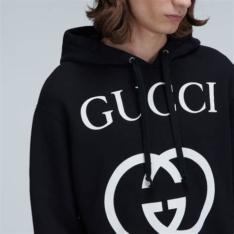 gucci stripe hoodie fake